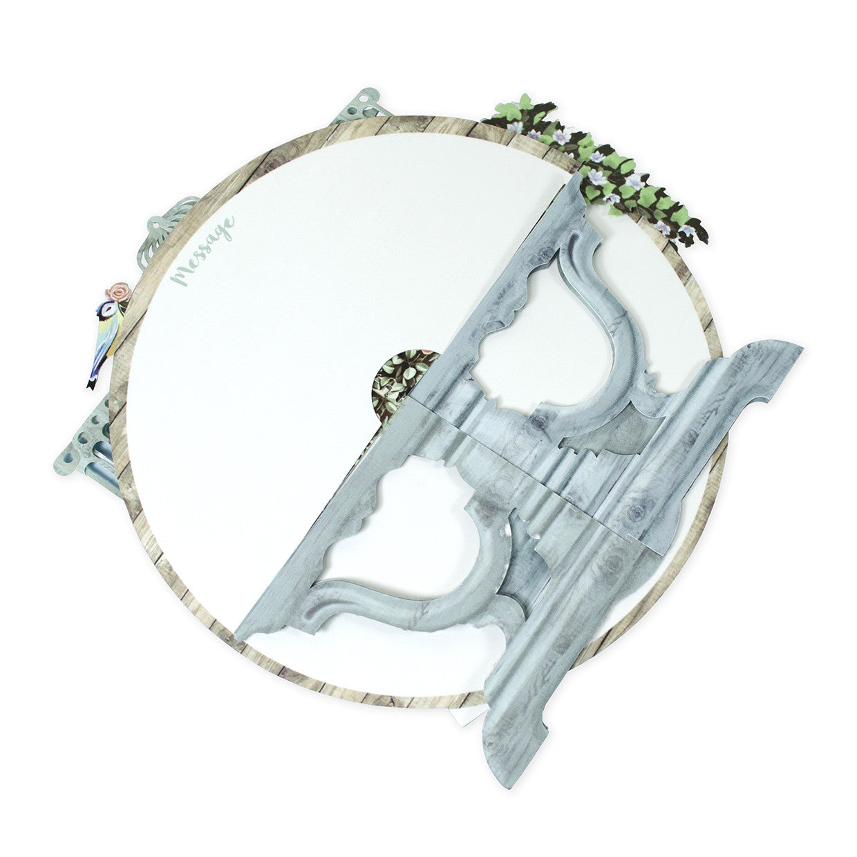 Roses on the Table - 3D Pop Up Greetings Card