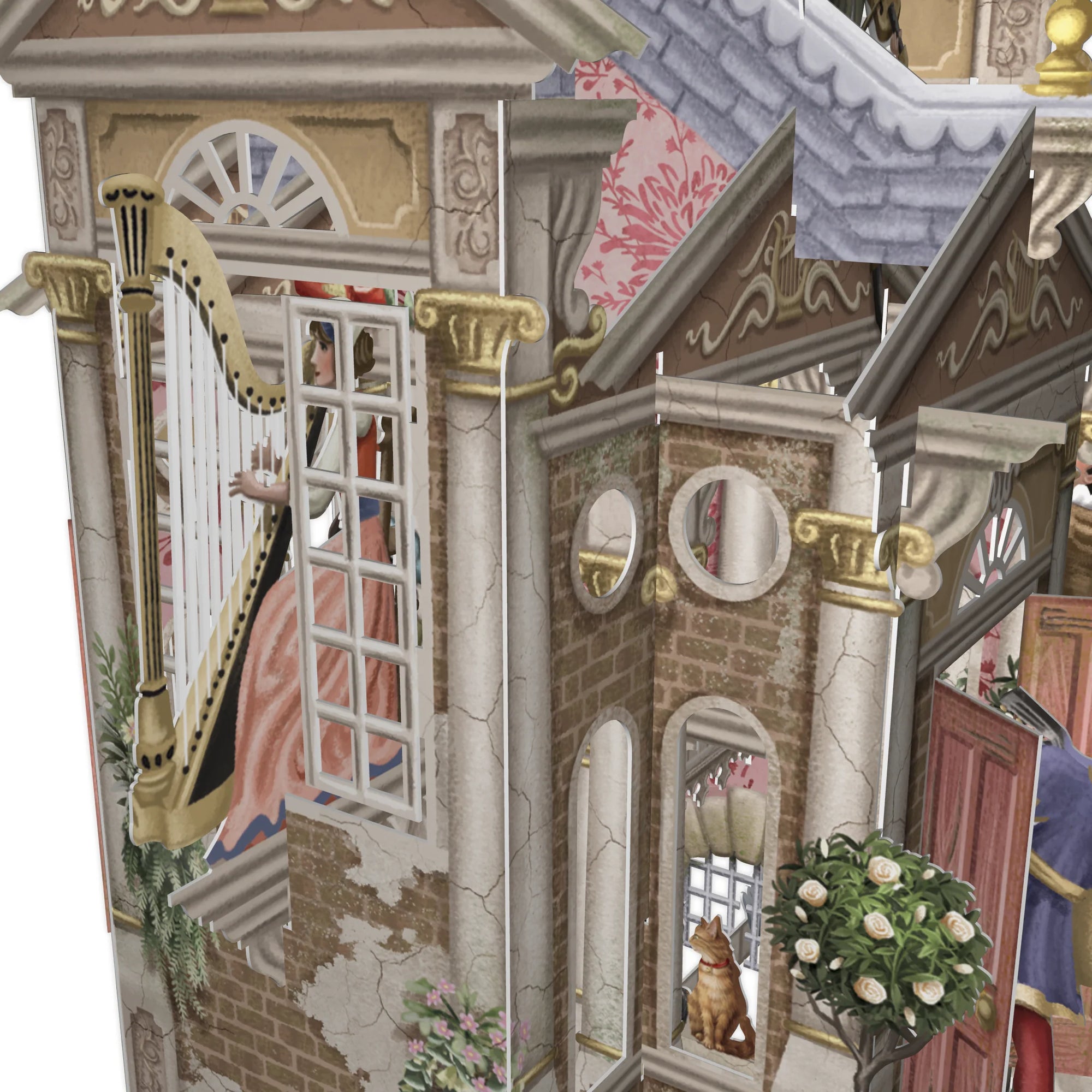 &quot;Romeo &amp; Juliet&quot; - 3D Pop Up Greetings Card