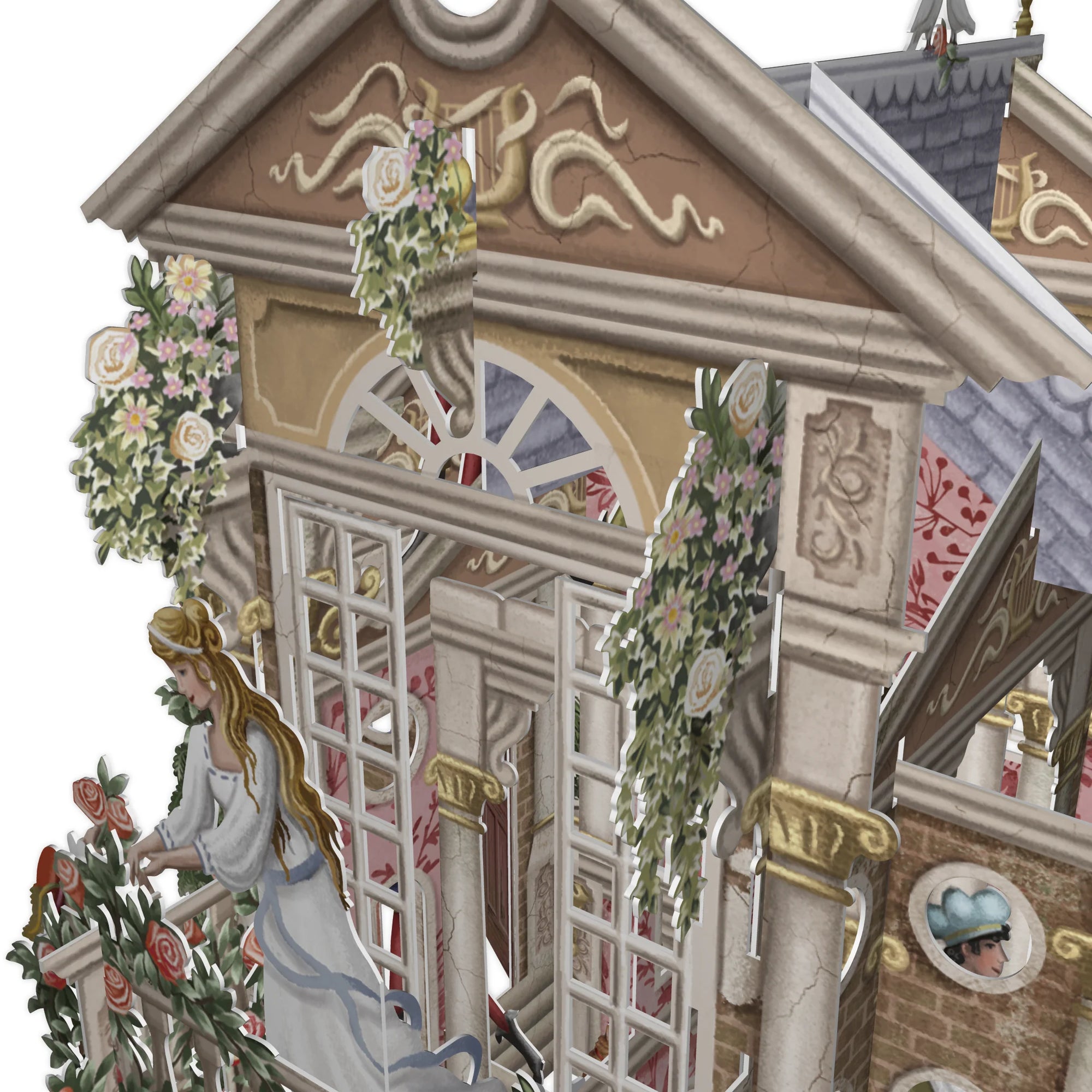 &quot;Romeo &amp; Juliet&quot; - 3D Pop Up Greetings Card