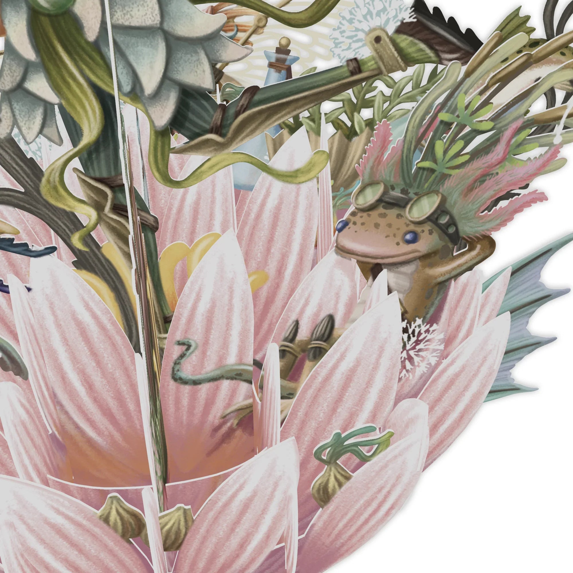 &quot;River Fairy&quot; - 3D Pop Up Greetings Card