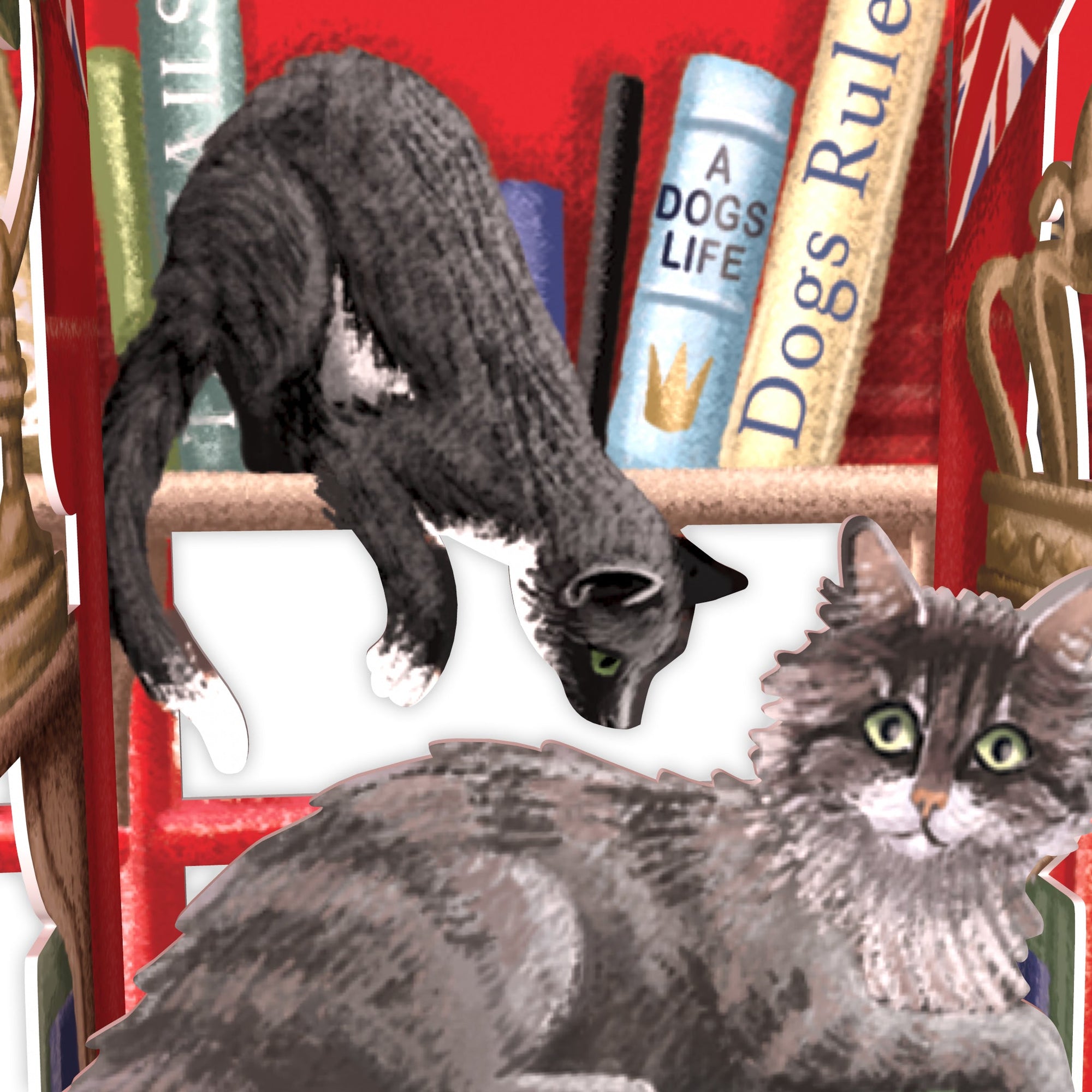 &quot;Dog &amp; Bone&quot; - 3D Pop Up Greetings Card