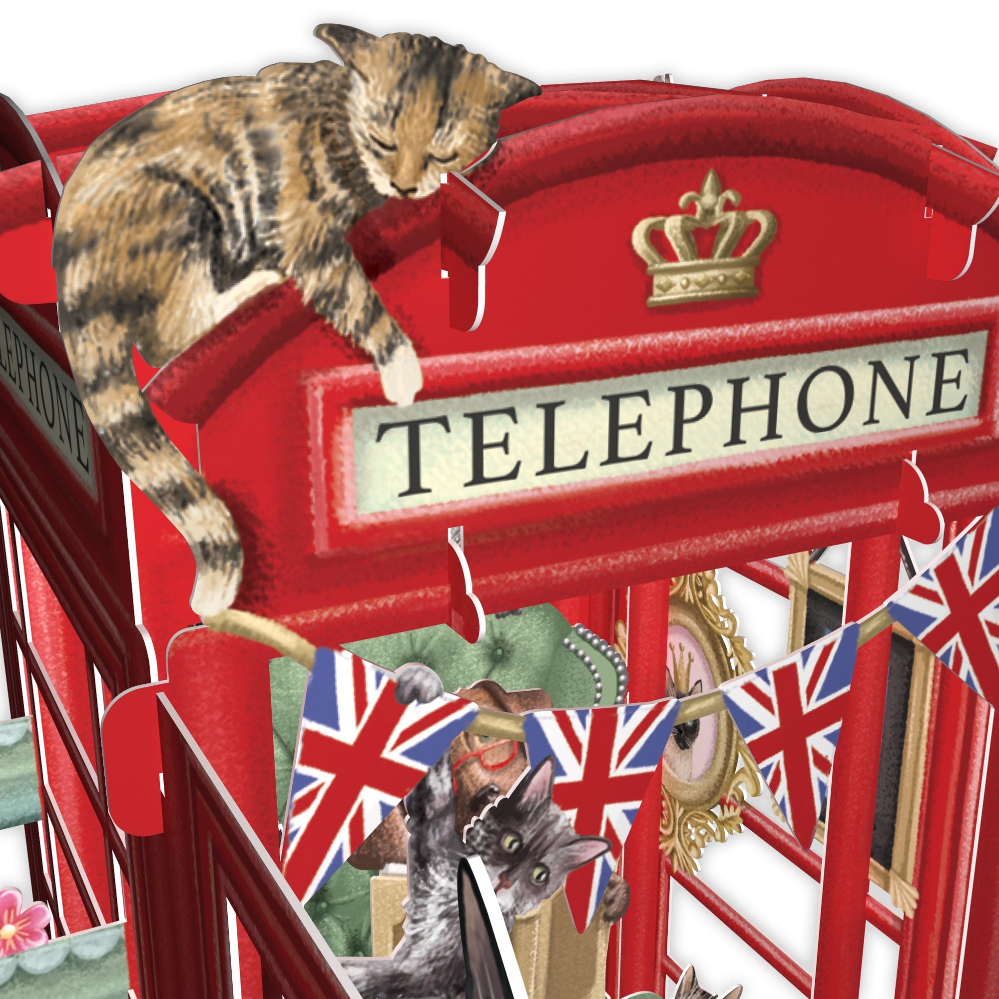 &quot;Dog &amp; Bone&quot; - 3D Pop Up Greetings Card