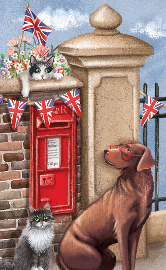 &quot;Dog &amp; Bone&quot; - 3D Pop Up Greetings Card