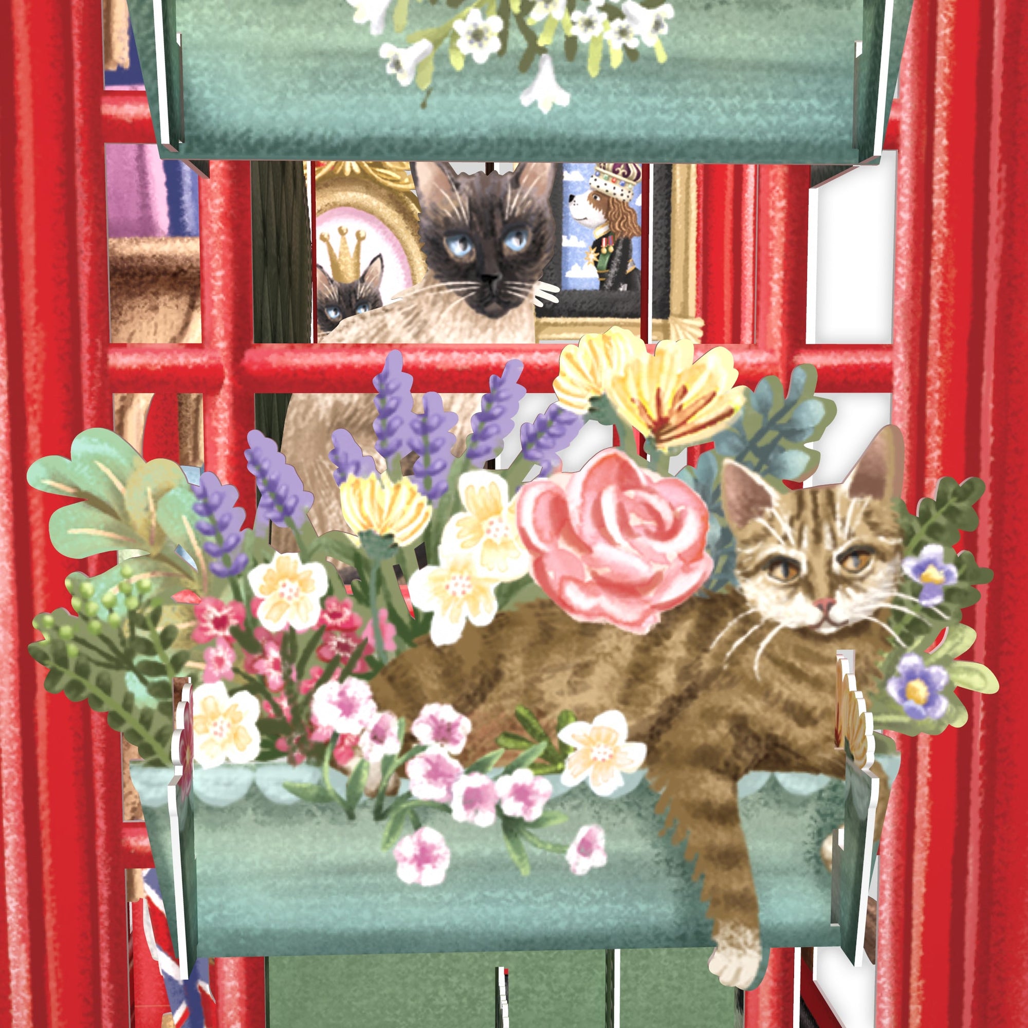 &quot;Dog &amp; Bone&quot; - 3D Pop Up Greetings Card