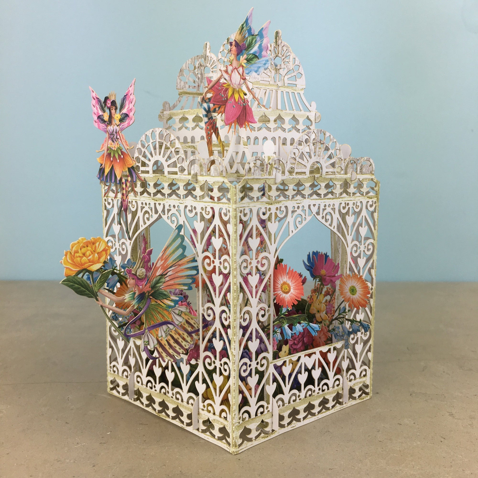 Flower Fairies - 3D Pop Up Greetings Card