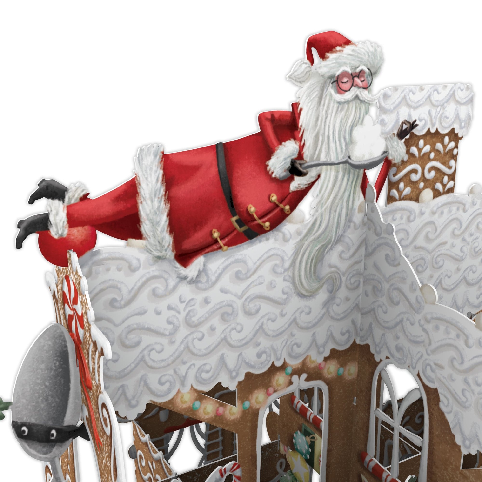 &quot;Gingerbread House&quot; - 3D Pop Up Christmas Card