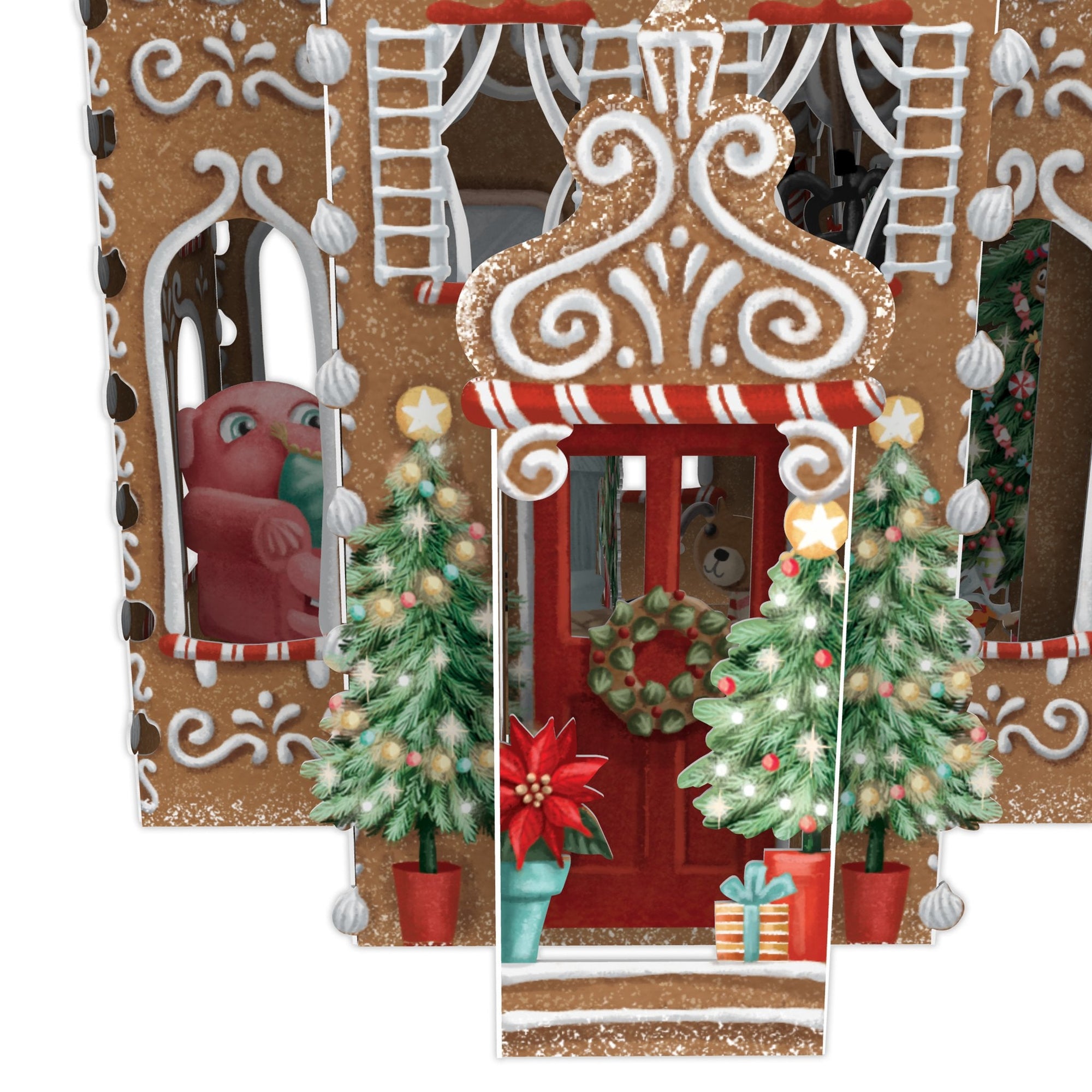 &quot;Gingerbread House&quot; - 3D Pop Up Christmas Card