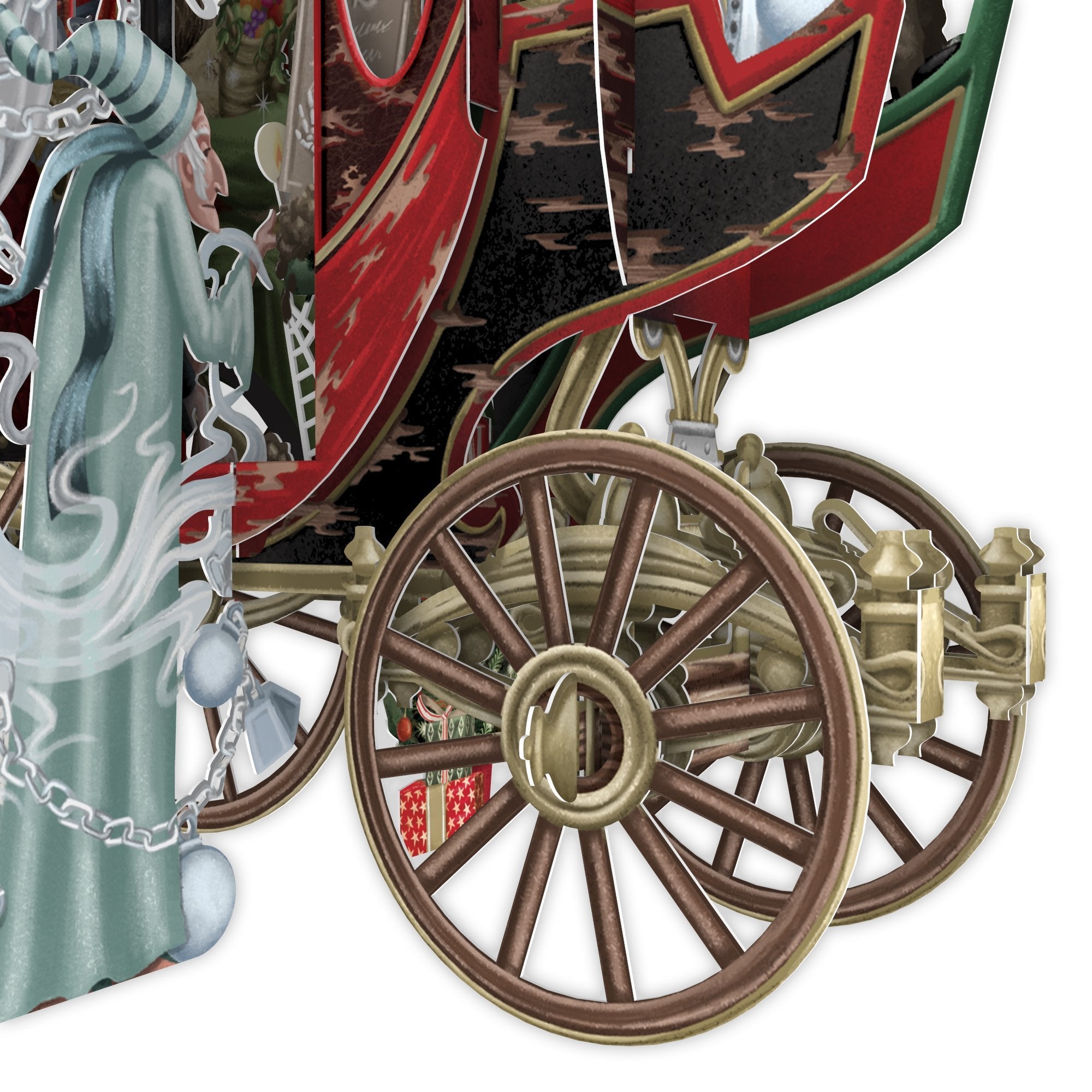 &quot;Christmas Carol&quot; - 3D Pop Up Christmas Card