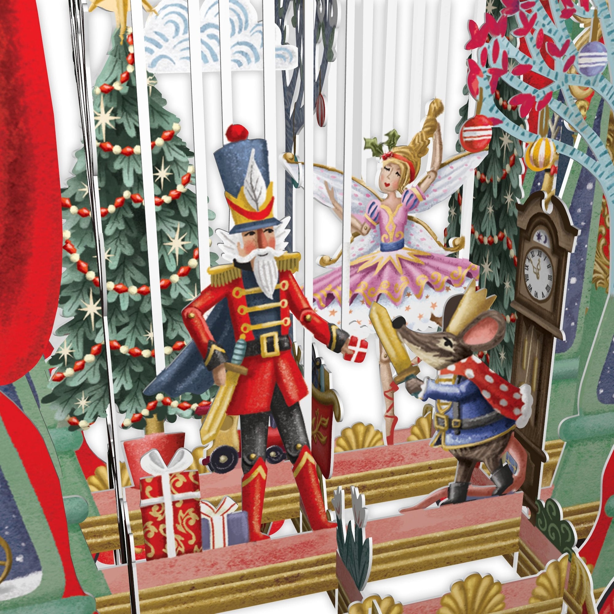 &quot;Christmas puppets&quot; - 3D Pop Up Christmas Card