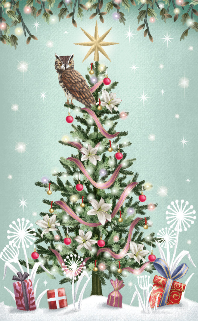 &quot;White Lantern&quot; - 3D Pop Up Christmas Card