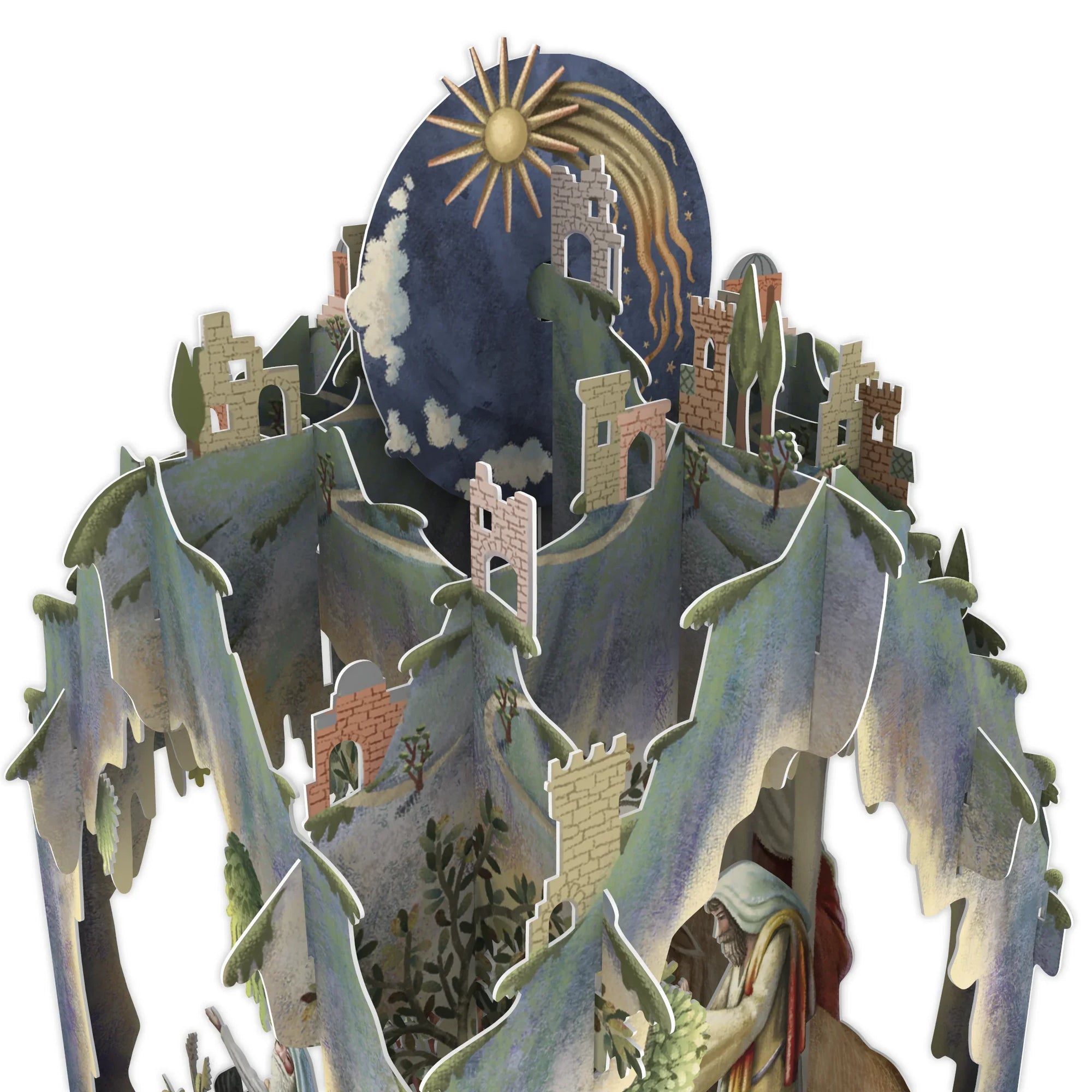 &quot;Bethlehem&quot; - 3D Pop Up Christmas Card