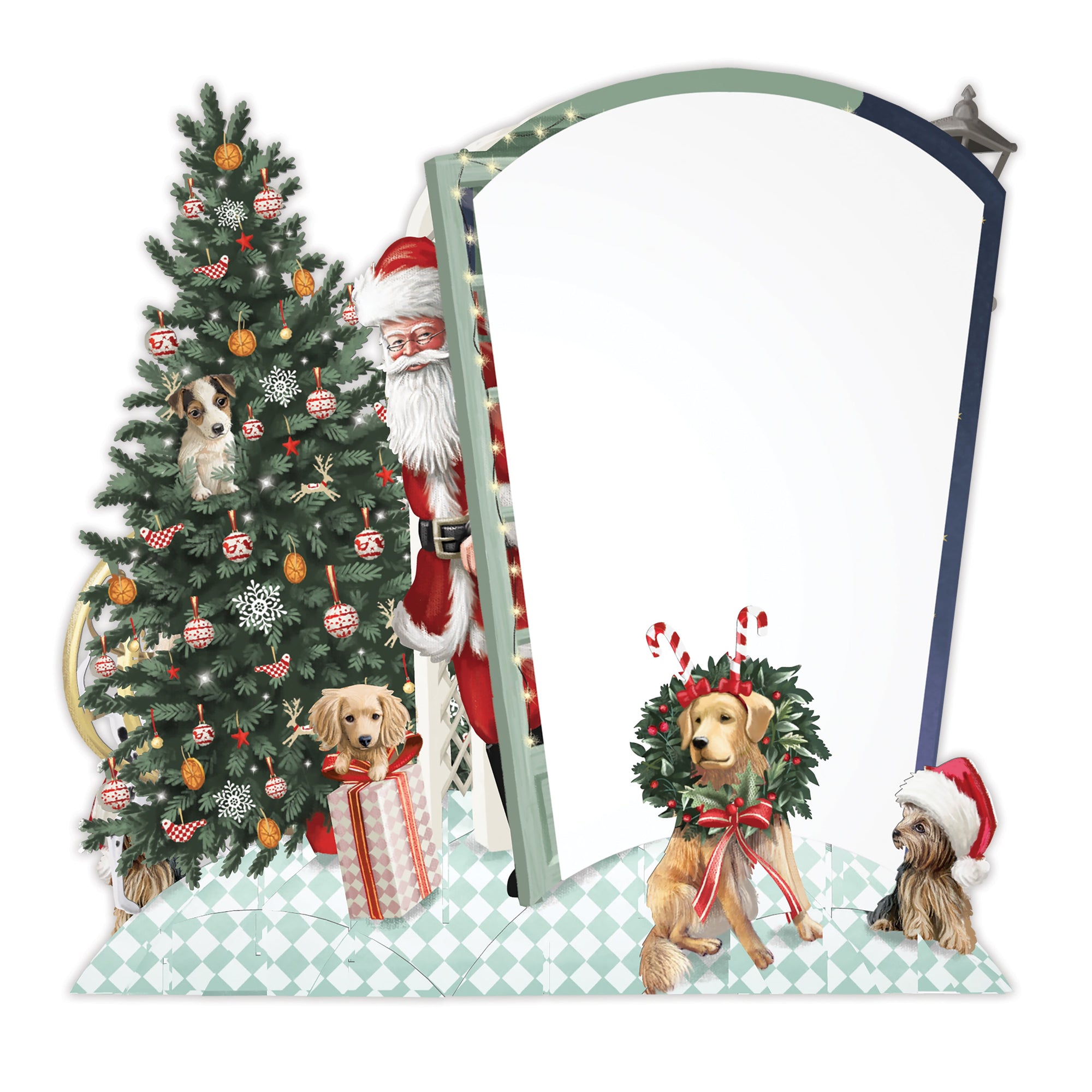 Doggie 3D Pop Up Christmas Cards