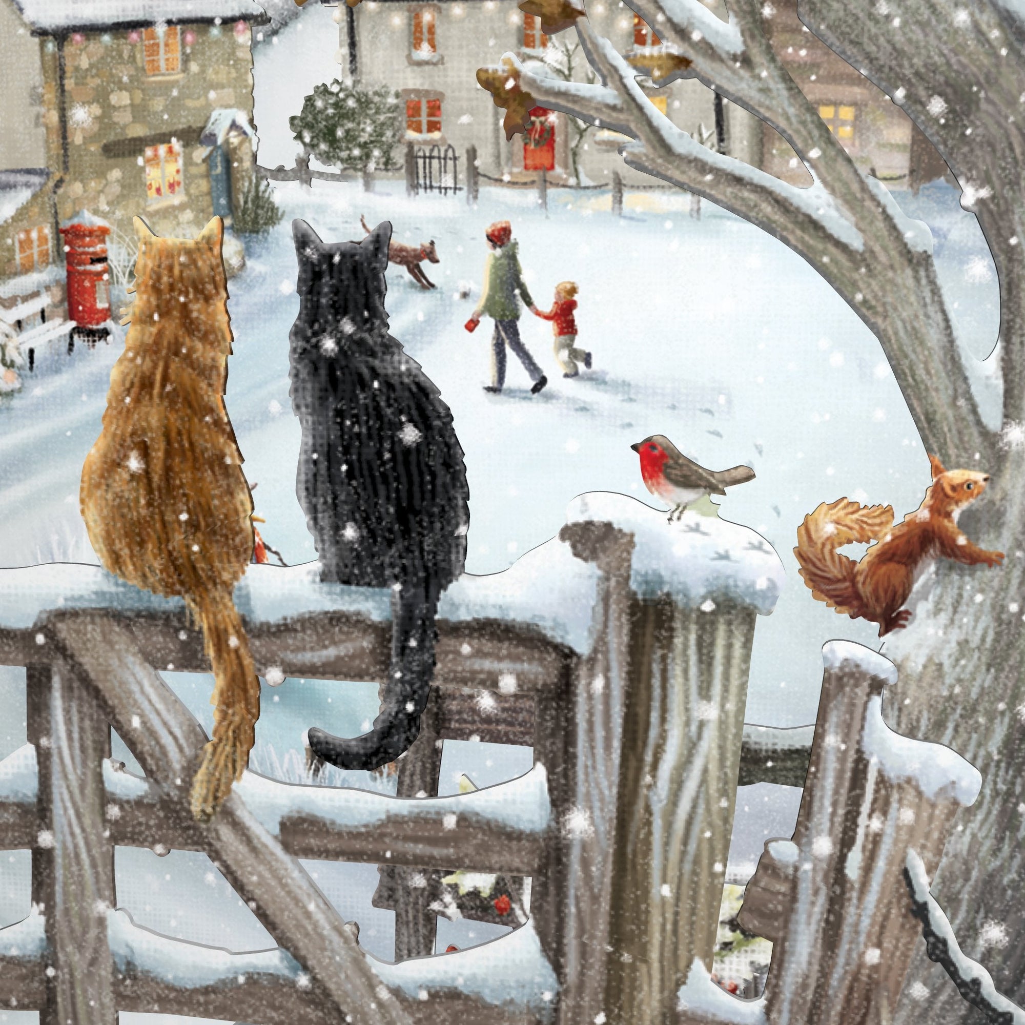 &quot;Let it Snow&quot; - Top of the World Card