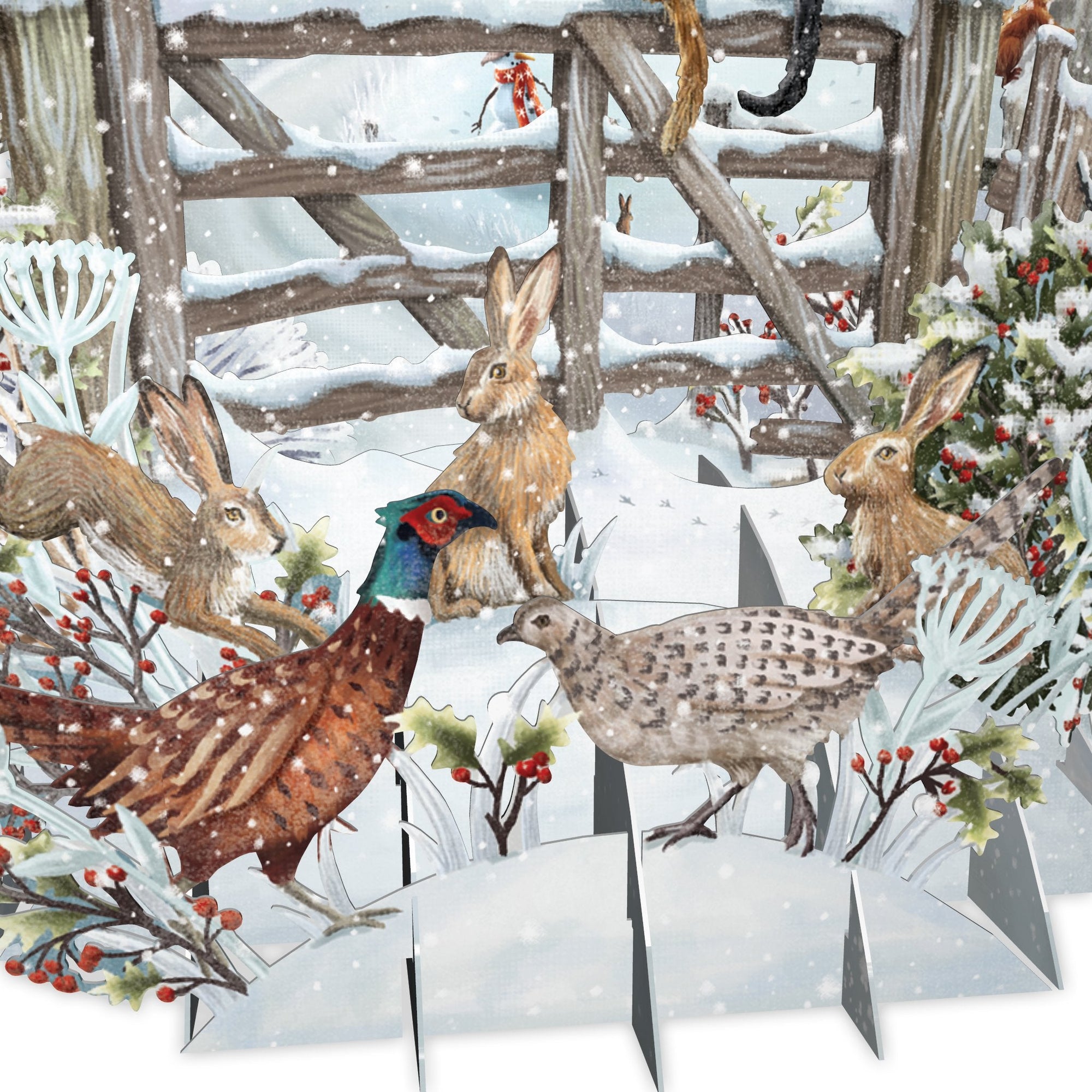 &quot;Let it Snow&quot; - Top of the World Card