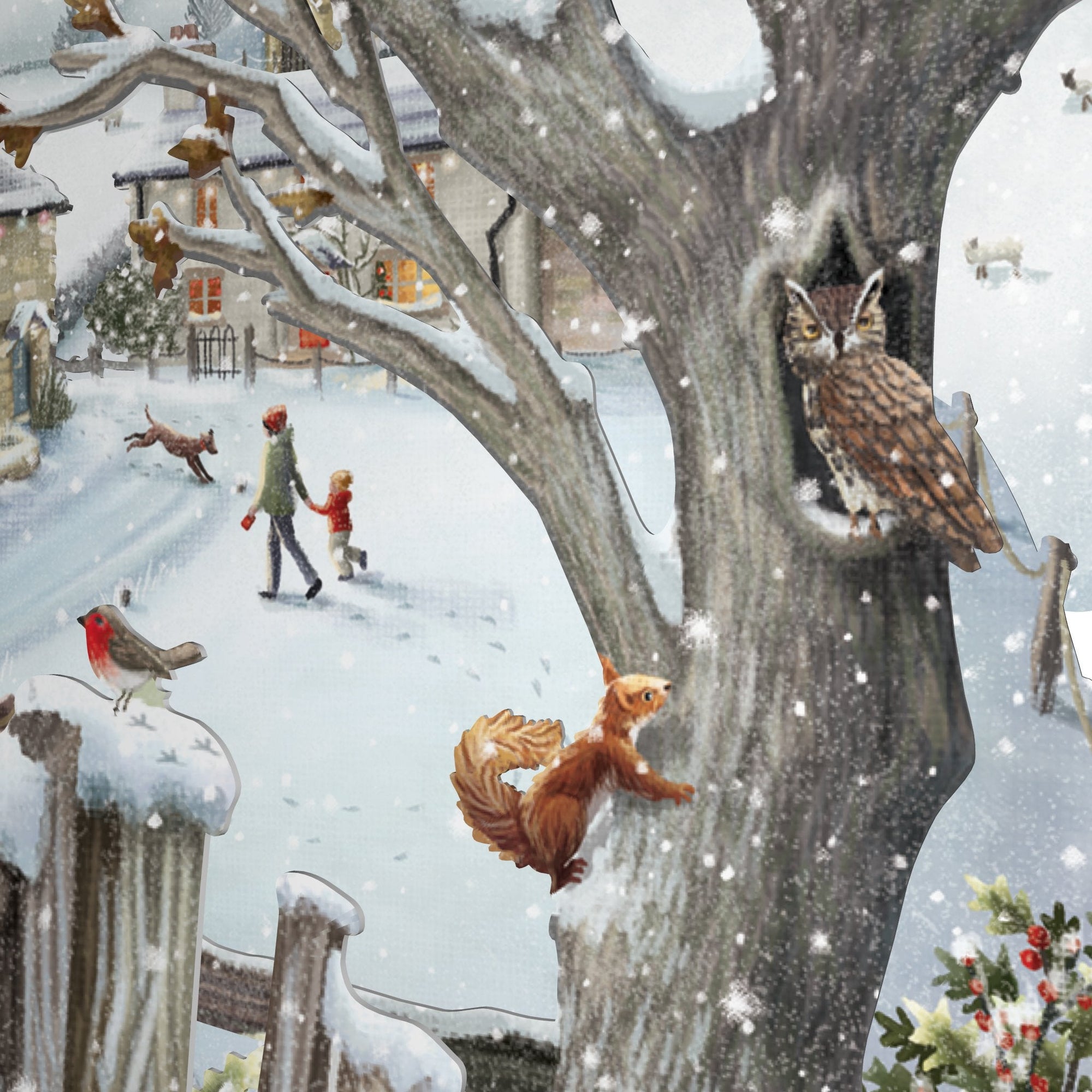 &quot;Let it Snow&quot; - Top of the World Card