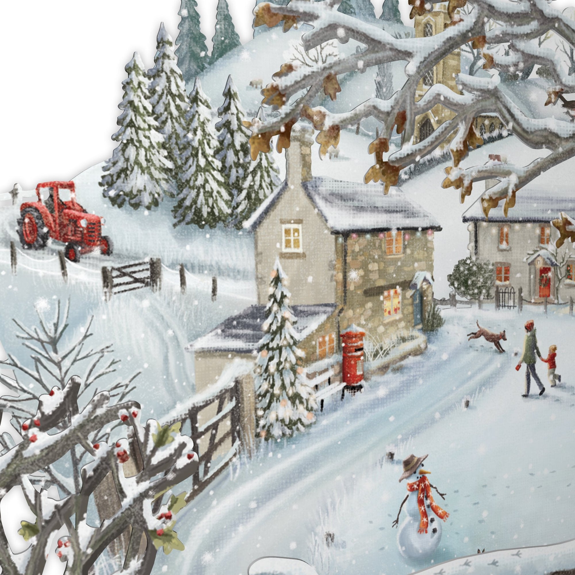 &quot;Let it Snow&quot; - Top of the World Card