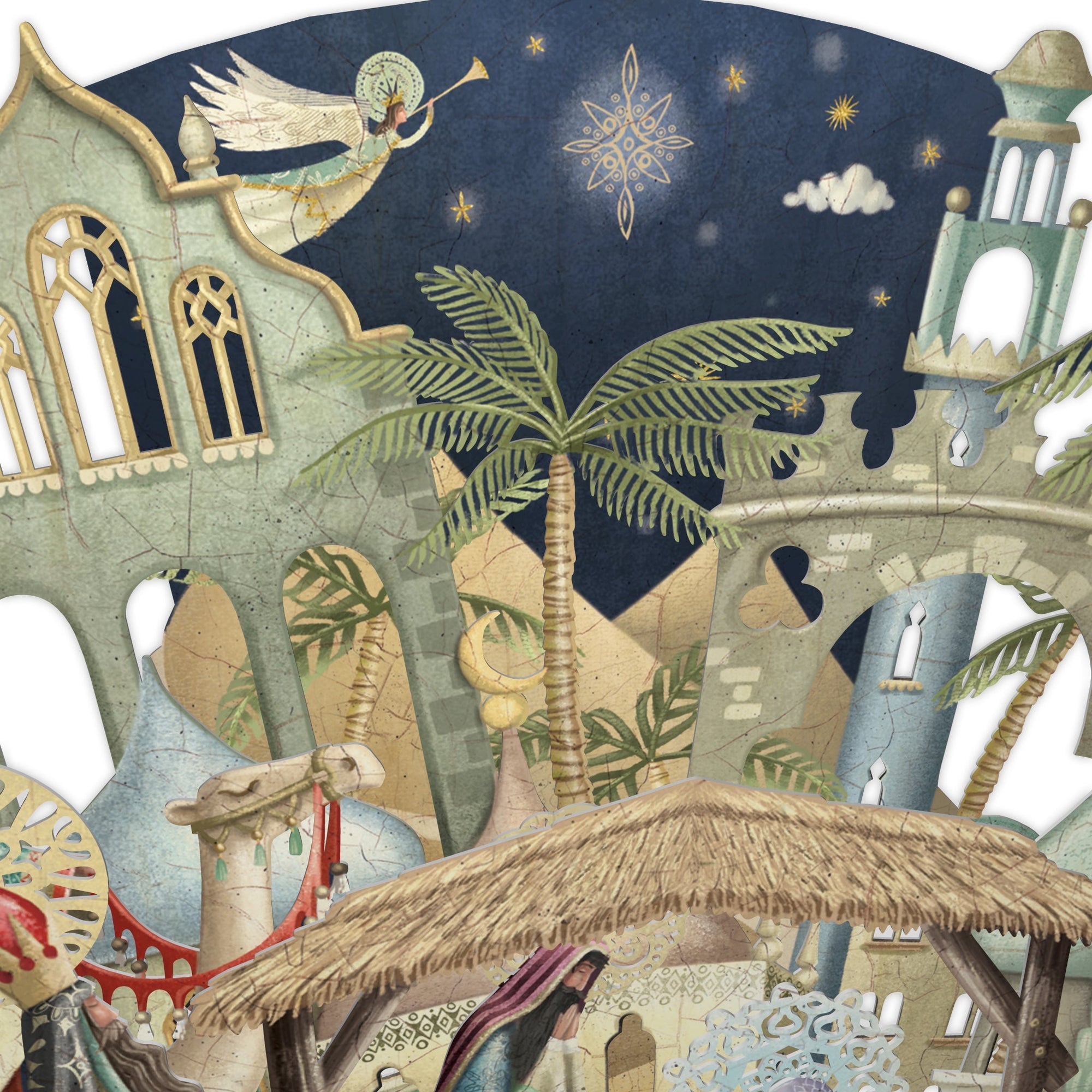 &quot;Nativity&quot; - Top of the World Christmas Card