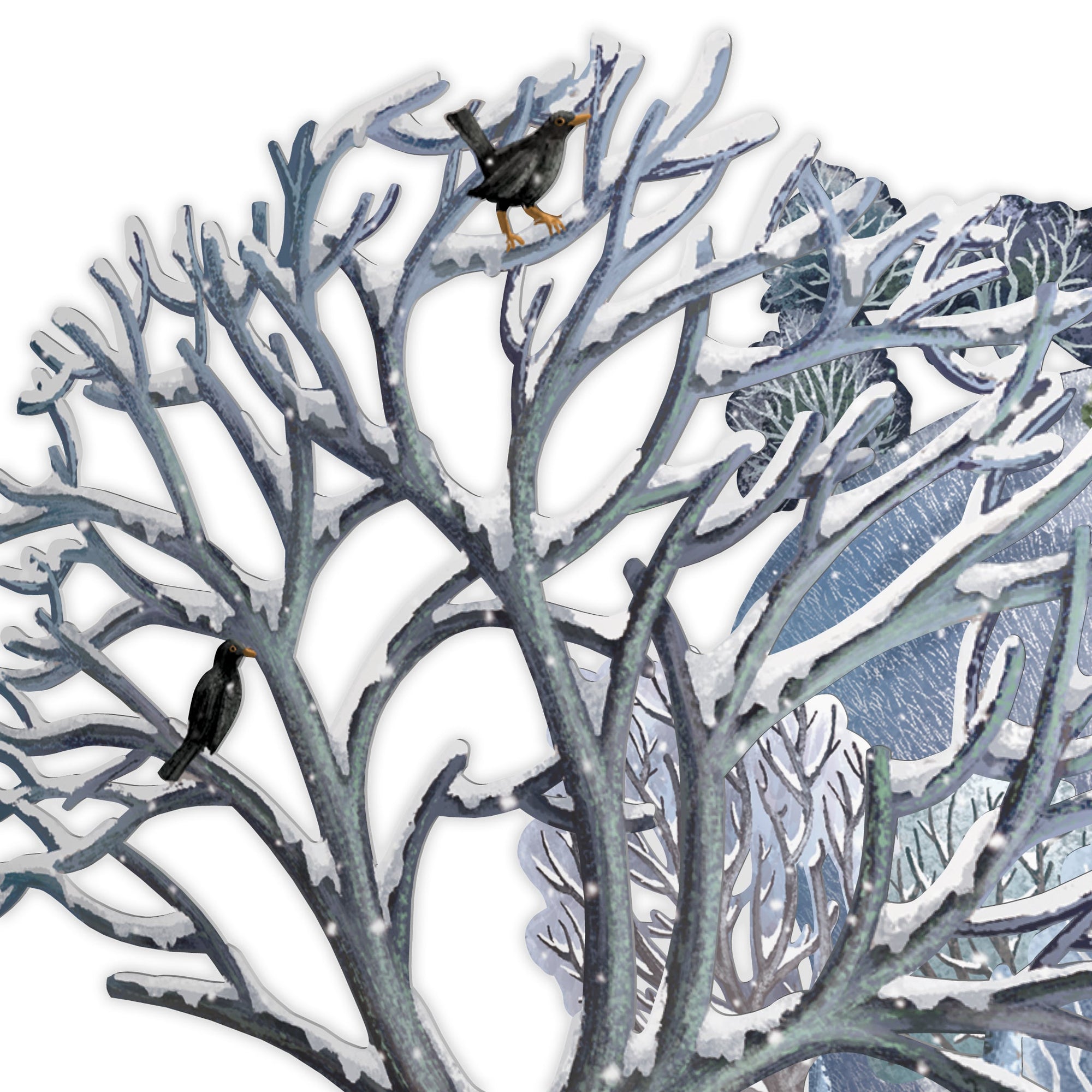 &quot;Silent Night&quot; - Top of the World Card