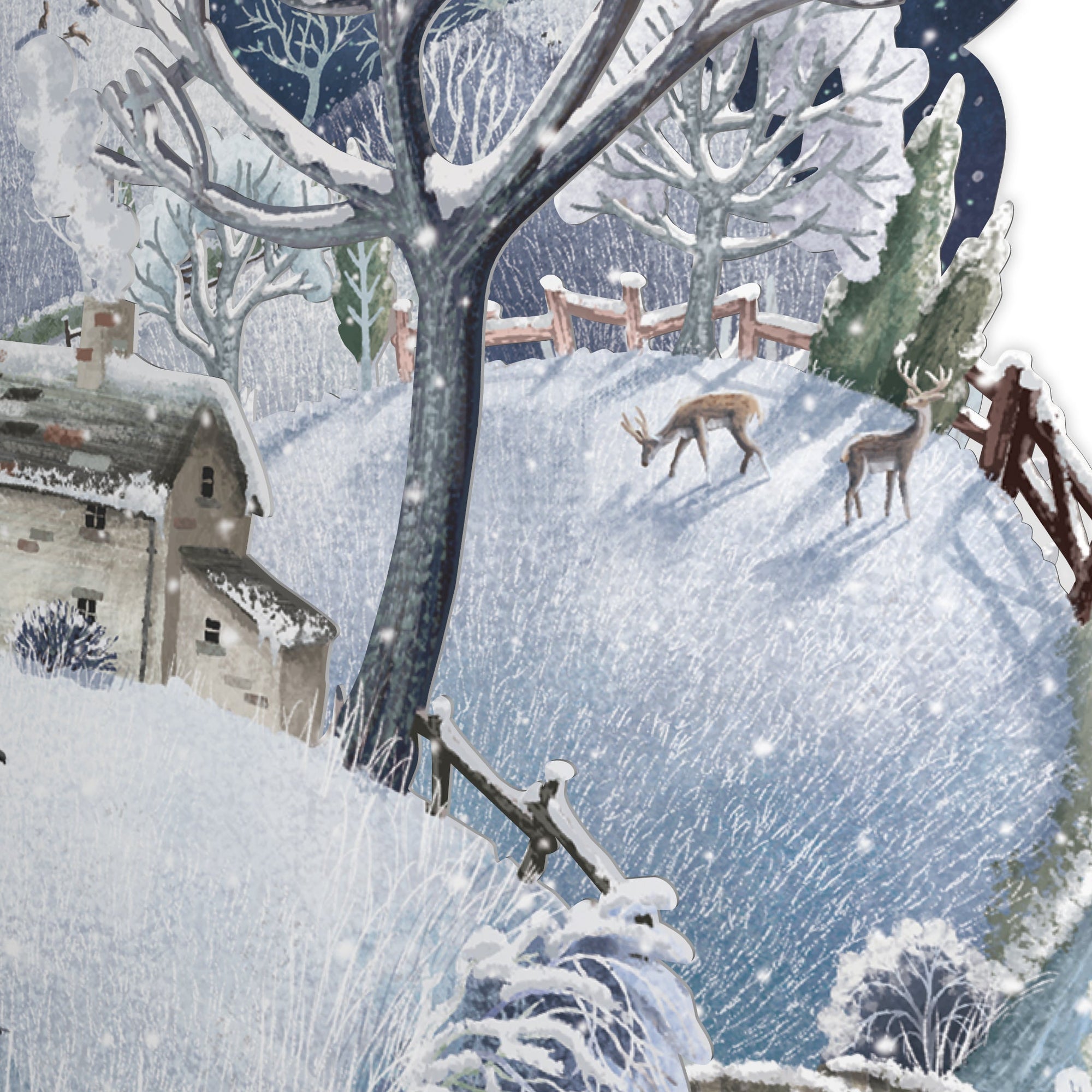 &quot;Silent Night&quot; - Top of the World Card