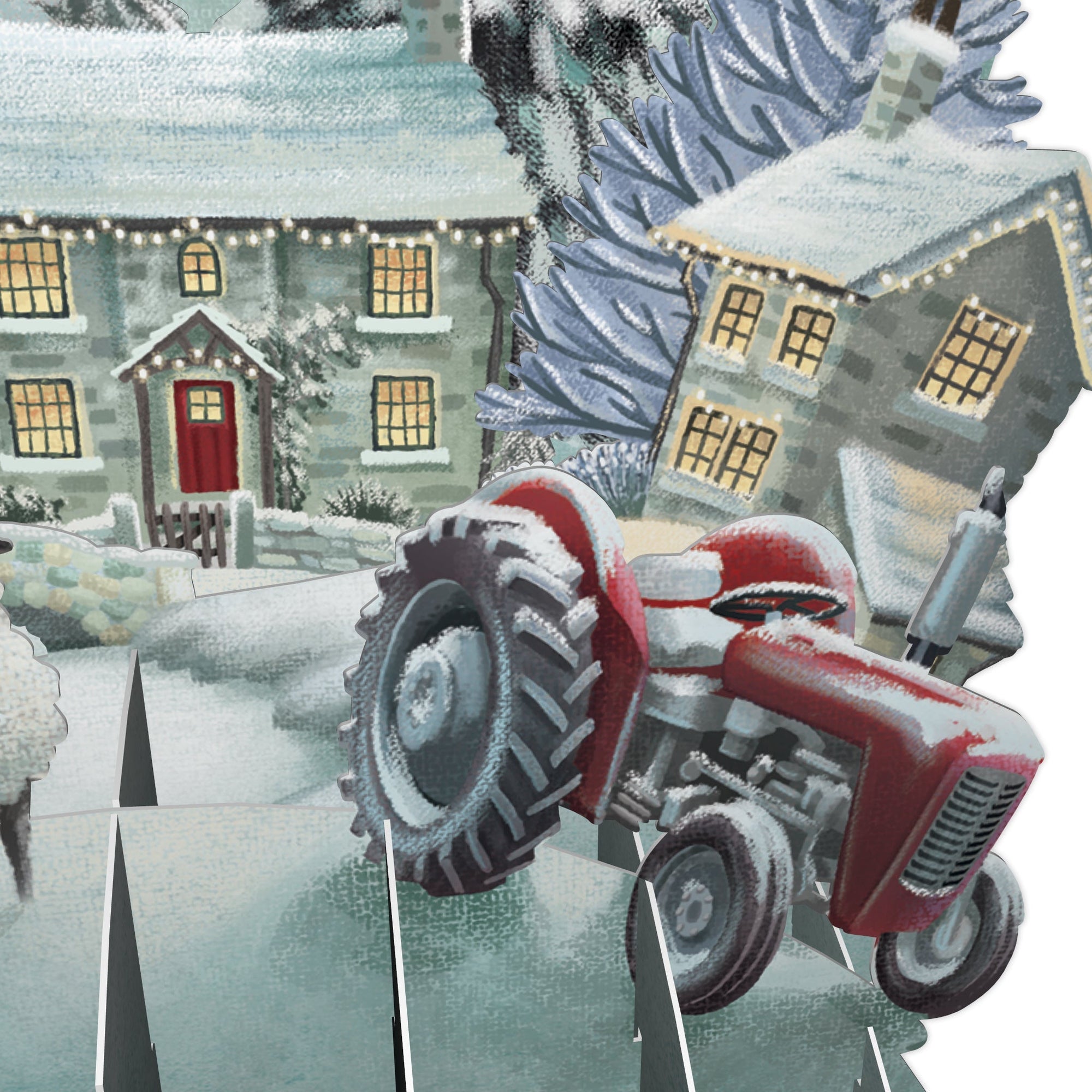 &quot;It&#39;s Santa&quot; - Top of the World Christmas Card